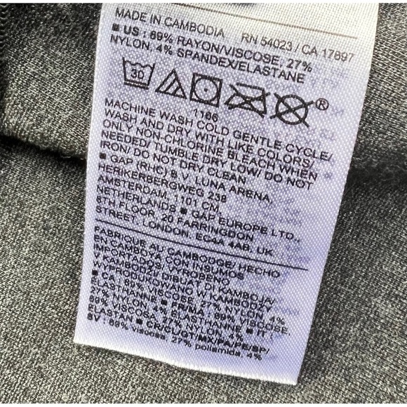 OLD Navy Women’s Extra High-Waisted Stevie Skinny Crop Pants Grey Size Large - Picture 4 of 9